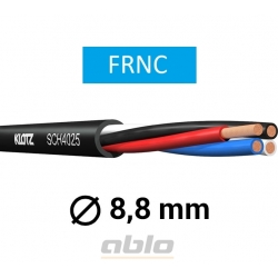 KLOTZ SCH4025 Przewód kabel, głośnikowy 4x2,5 mm2 FRNC LHC
